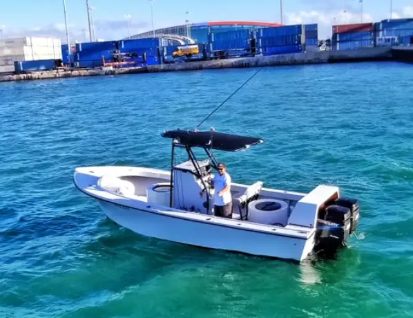 The Parker 25 center console boat